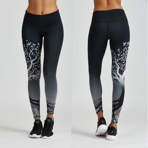 Noli Yoga Ombre Tree of Life Legging, XS-L NWT - Picture 3 of 8
